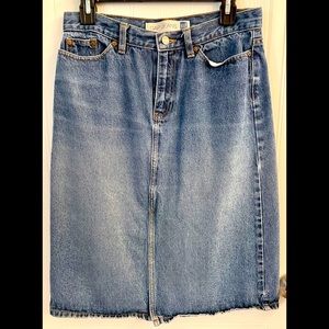 Gap Jean skirt